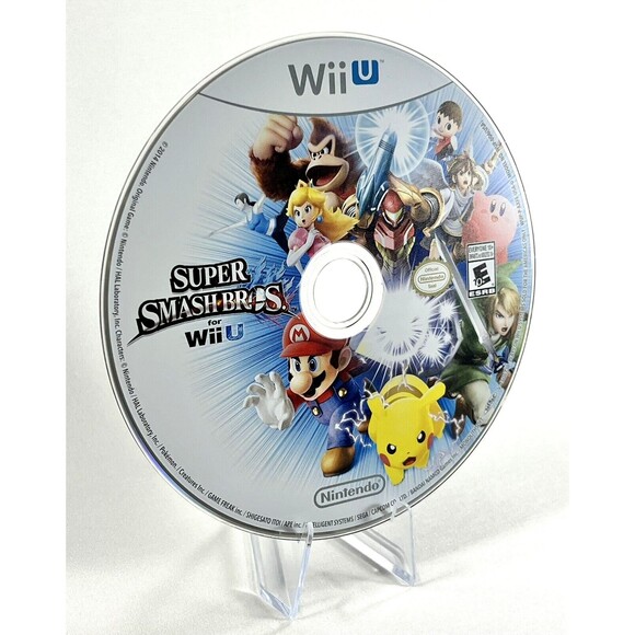 Super Smash Bros Nintendo Wii U 2014 Tested Disc Only - Picture 2 of 7